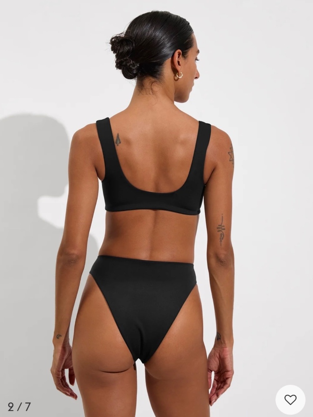 EUC LEFT ON FRIDAY - Jet / Black Throwback Bottoms, Small - Picture 3 of 6